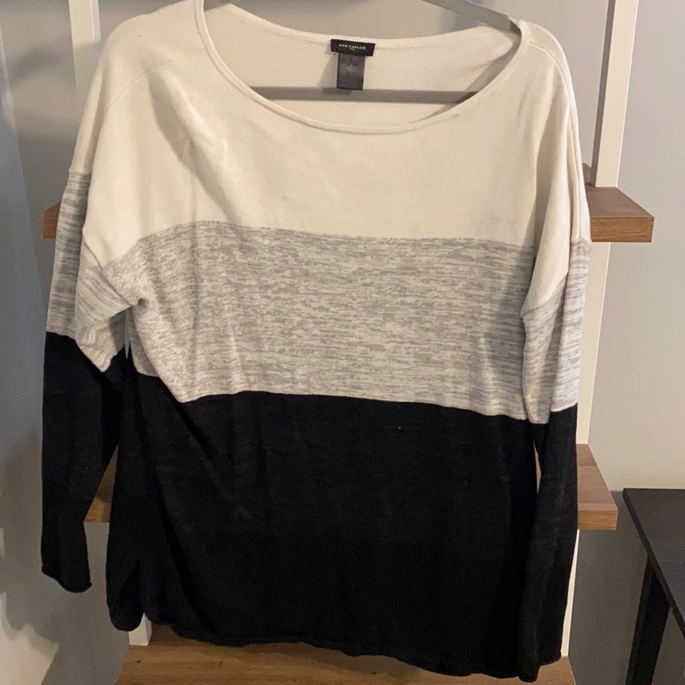 Ann Taylor striped sweater